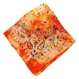 Tie Dye Bandana Cotton Paisley Bandanas Headbands Cowboy Handkerchiefs for Men and Women Colorful Hip-Hop Cycling Outdoor