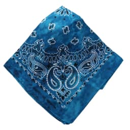 Tie Dye Bandana Cotton Paisley Bandanas Headbands Cowboy Handkerchiefs for Men and Women Colorful Hip-Hop Cycling Outdoor