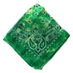 Tie Dye Bandana Cotton Paisley Bandanas Headbands Cowboy Handkerchiefs for Men and Women Colorful Hip-Hop Cycling Outdoor