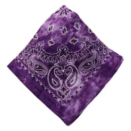 Tie Dye Bandana Cotton Paisley Bandanas Headbands Cowboy Handkerchiefs for Men and Women Colorful Hip-Hop Cycling Outdoor