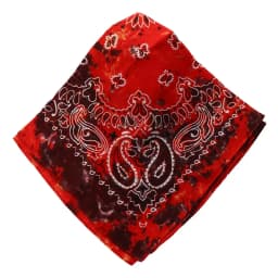 Tie Dye Bandana Cotton Paisley Bandanas Headbands Cowboy Handkerchiefs for Men and Women Colorful Hip-Hop Cycling Outdoor