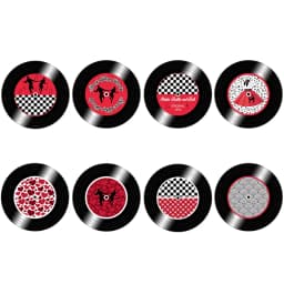 1950s Rock Party Decor Music Theme Baby's 1st Birthday Party Supplies