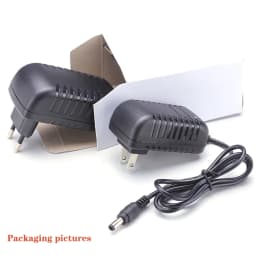 DC 5.5mm or 3.5mm Power CAHARGER Li-ion Red Charging for 1 2 3 4 String Lithium Battery Charger 4.2V 8.4V 12.6V 16.8V 2A 2000MA
