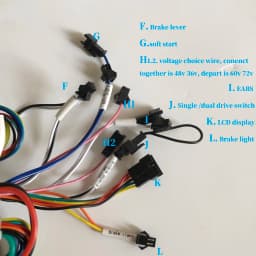 Dual Drive Controller with LCD Display 25A +25A in 1 Piece For Motor 36V 48V 60v 800W 1000W 1200w