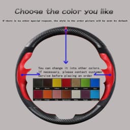 Custom DIY Car Steering Wheel Cover 100% Fit For Honda Accord 10 2018 2019 Insight 2019 Auto Interior Accessories Steering Wrap