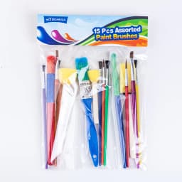 Art Supplies Children's Paintbrush Painting Set 15 Pcs Sponge Paintbrush Sponge Set For Children Graffiti Paintbrush