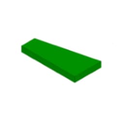Tile Wing Wedge Plate 2x4 Right Building Block Brick MOC Parts Toys For City Compatible 41769 10pcs/Lot