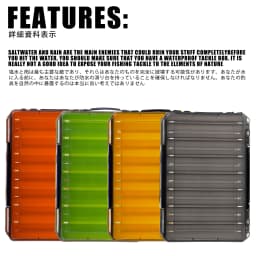 New Double Sided Lure Baits Box Fishing Compartments Plastic Accessories Storage Tackle Container Case Adjustable Organizer