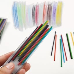 2.0 mm Mechanical Pencils Set 2B Automatic Student Pencils Color/Black Lead Refills Art Sketch School Supplies Kawaii Stationery