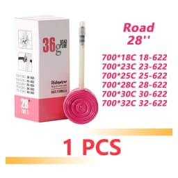 RideNow Ultralight Bike Inner Tube 700 X18 32 Road MTB Bicycle TPU Material Tire 65mm Length French Valve Super Light