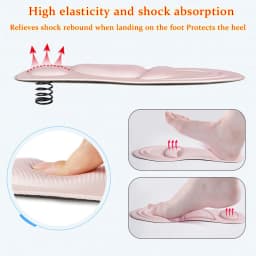 Soft Stretch Sports Insoles Orthopedic Feet Care Pad Breathable Running Cushion Men Women Memory Foam Sneakers Arch Shoes Insert