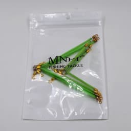 MNFT 6Pcs Fishing Balance Bracket Luminous Tube 7cm/11cm Anti Tangle Booms With Swivel Hook Lure Connector Swivel