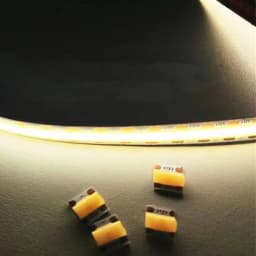 COB LED Strip Light 12V High Density Flexible Tape Ribbon 3000K 4000K 6500K White RA90 Led Lights 1cm Short Distance Cut