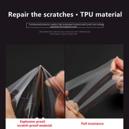 2pcs Black TPU Car Headlight Protector Film Sticker for Audi A4 8V A3 B8 B9 A5 A6 C8 A7 A8 D4 TT E-tron R8