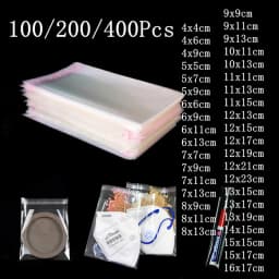 Self-adhesive small transparent Opp plastic bag jewelry gift packaging self-adhesive biscuit candy packaging cellophane bag
