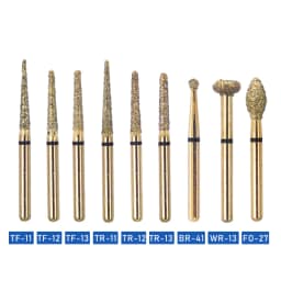 JINGT 5Pcs/Box High Standard Diamond Dental Burs 1.6mm Medium FG Drill Bits for High Speed Handpiece Clinic Dentistry Tools