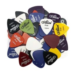 50 pieces Alice Guitar Picks Acoustic Electric Mediator Guitarra Violao Accessories Thickness 0.58 0.71 0.81 0.96 1.20 1.50 MM