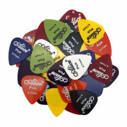 50 pieces Alice Guitar Picks Acoustic Electric Mediator Guitarra Violao Accessories Thickness 0.58 0.71 0.81 0.96 1.20 1.50 MM