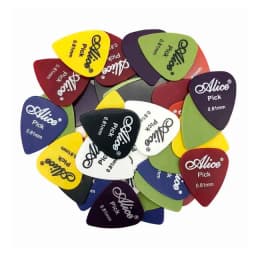 50 pieces Alice Guitar Picks Acoustic Electric Mediator Guitarra Violao Accessories Thickness 0.58 0.71 0.81 0.96 1.20 1.50 MM