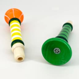 Wooden Trumpet Children Toy Horn Whistle Musical Instrument for Kids Early Educational Montessori Toys Sound Training Games