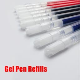 10pcs 424 Ink Gel Pens Refill 99mm Blue Black Red Replaceable G2 Ballpoint Pen Refills 0.5mm School Writing Office Stationery