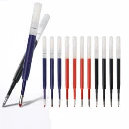 10pcs 424 Ink Gel Pens Refill 99mm Blue Black Red Replaceable G2 Ballpoint Pen Refills 0.5mm School Writing Office Stationery