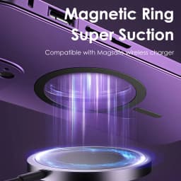 Magnetic Metal Frame Case For Iphone 13 14 15 16 17 Pro Max Plus Aluminum Phone Cover For Magsafe For IPHON 17 Air PC Back Panel