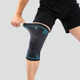 1 Pcs Knee Pads For Men And Women Running Basketball Sports Knee Pads For Mountaineering Non-Slip Knitting Breathable Knee Pads