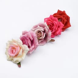 100pcs Silk Roses Flowers Wall Bathroom Accessories Christmas Decorations for Home Wedding Cheap Artificial Plants Bride Brooch