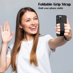 For iPhone 15 14 13 18 17 Pro Max 16 Plus Magnetic Stand Case for iPhone 14 Pro 아이폰 케이스 11 מגן לאייפון Wrist Str