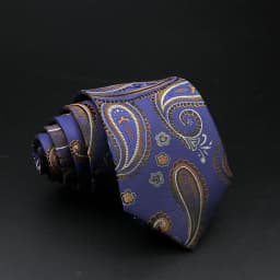 New Style Fashion Jacquard Floral Paisley Necktie Polyester Male Narrow Red Blue Tie Suit Shirt Gift For Men Accessory Gravatas