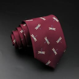 New Style Fashion Jacquard Floral Paisley Necktie Polyester Male Narrow Red Blue Tie Suit Shirt Gift For Men Accessory Gravatas
