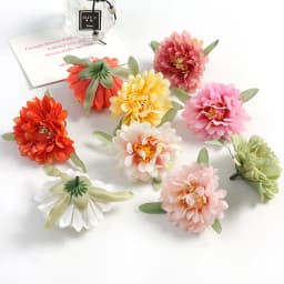 10/20Pcs New Artificial Flowers Heads For Home Decor Wedding Marriage Decoration Fake Flowers DIY Craft Wreath Gifts Accessories
