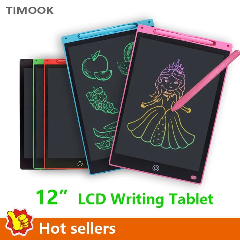 12 Inch Electronic Handwriting Pad LCD Screen Writing Tablet Drawing Board Portable Tablet for drawing