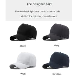 Cotton Big Head Man Large Size Baseball Hats Male Outdoors Plus Size Sport Caps Dad Oversize Trucker Cap 56-61cm 62-65cm