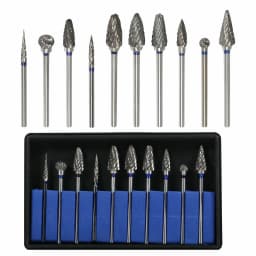 Dental Lab Marathon-III Electric Micromotor +Low Speed Contra Angle Straight Nosecone Handpiece+10PCS Tungsten Steel Carbide Bur