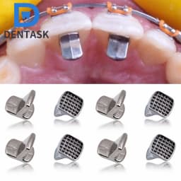 10Pcs/Bag DENTASK Dental Orthodontic Bite Turbos & Tongue Tamers Bondable For Deep Overbite & Tongue Thrust Correction
