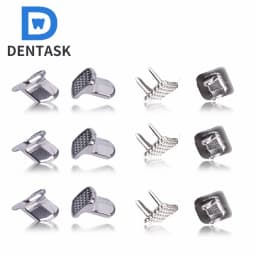 10Pcs/Bag DENTASK Dental Orthodontic Bite Turbos & Tongue Tamers Bondable For Deep Overbite & Tongue Thrust Correction
