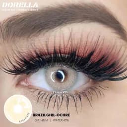 D'ORELLA 1 Pair(2pcs) Natural Color Lens Eyes Yearly Color Contact Lenses For Eyes Beauty Contact Lenses Eye Cosmetic Color Lens