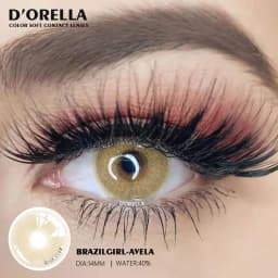 D'ORELLA 1 Pair(2pcs) Natural Color Lens Eyes Yearly Color Contact Lenses For Eyes Beauty Contact Lenses Eye Cosmetic Color Lens
