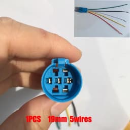 12mm 16mm 19mm 22mm 25mm Cable Socket for Metal Push Button Switch Wiring 2-6 Wires Stable Lamp Light Button