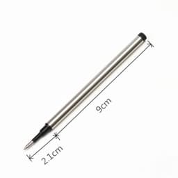 0.5mm blue and black Red roller Pen Refill Smooth writing Metal ballpoint pen refill 5PCS/lot Stationery pen writing accessories