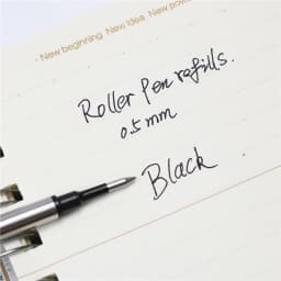 0.5mm blue and black Red roller Pen Refill Smooth writing Metal ballpoint pen refill 5PCS/lot Stationery pen writing accessories