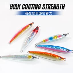 JIGGINGPRO 40g 60g 80g 100g Casting Metal Jigs Saltwater Fishing Lure Hard Bait Sea Fishing Artificial Bait Jigging Lure