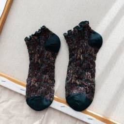 Fashion Print Cotton Woman Socks Summer Harajuku Retro Short Socks Korean Japanese Style Kawaii Cute Low Cut Ankle Sock Slippers