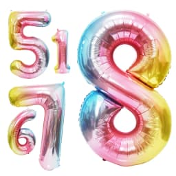 40inch Rose Gold Number Balloon Anniversary Wedding Party Decoration Digital Foil Balloons Inflatable Helium Balon Toy Wholesale