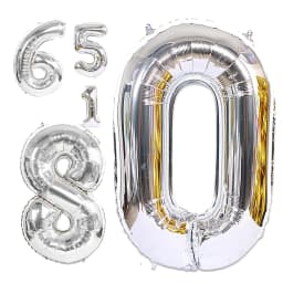 40inch Rose Gold Number Balloon Anniversary Wedding Party Decoration Digital Foil Balloons Inflatable Helium Balon Toy Wholesale