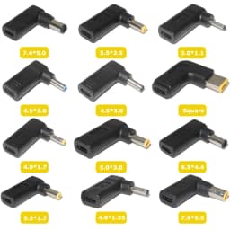 USB 3.1 Type C USB-C to DC Power Adapter PD Emulator Trigger Plug Connector Converter for Asus Hp Dell Acer Notebook Pc