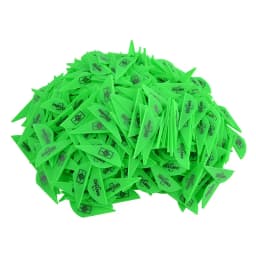 36pcs 2inch Rubber Arrow Feathers Archery Compound Recurve Bow Shooting High Speed Feather for Outdoor Bow Hunting Accessories