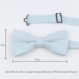 New Light Color Parent-Child Bow Tie Cotton Kids Men Casual Butterfly Cravat White Blue Pink Bowtie Wedding Dinner Accessory